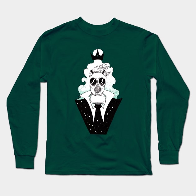 Gasmask Boi Long Sleeve T-Shirt by TaliDe